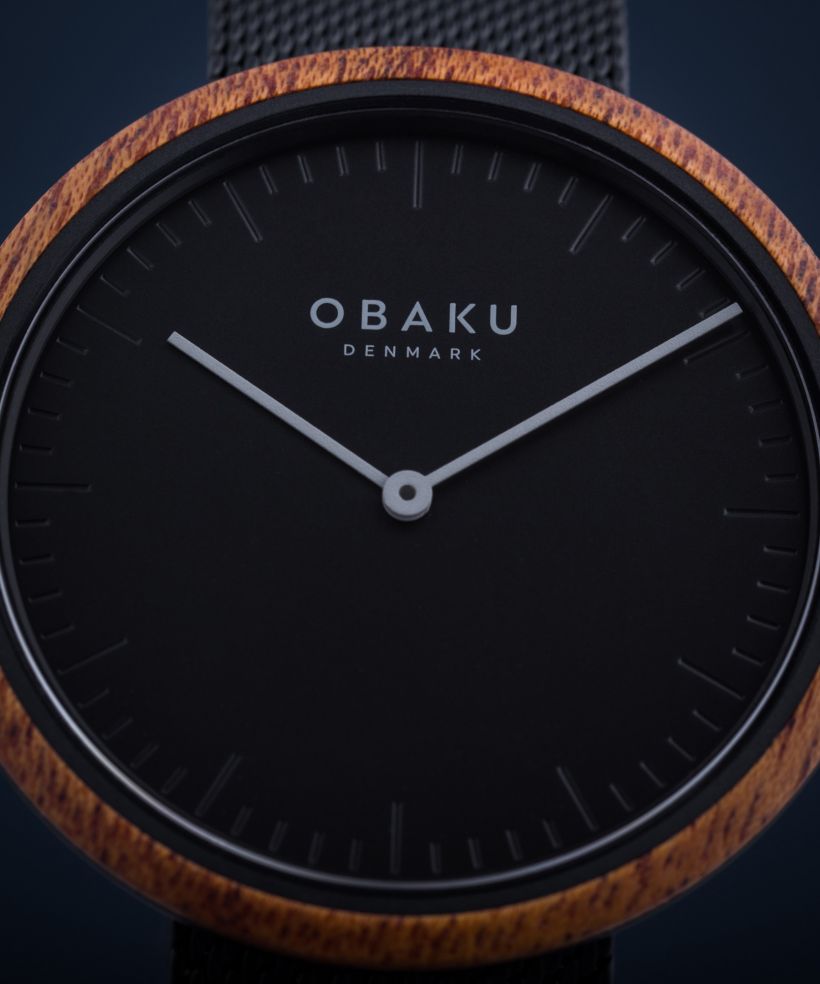 Годинник Чоловічий Obaku Trae Charcoal
