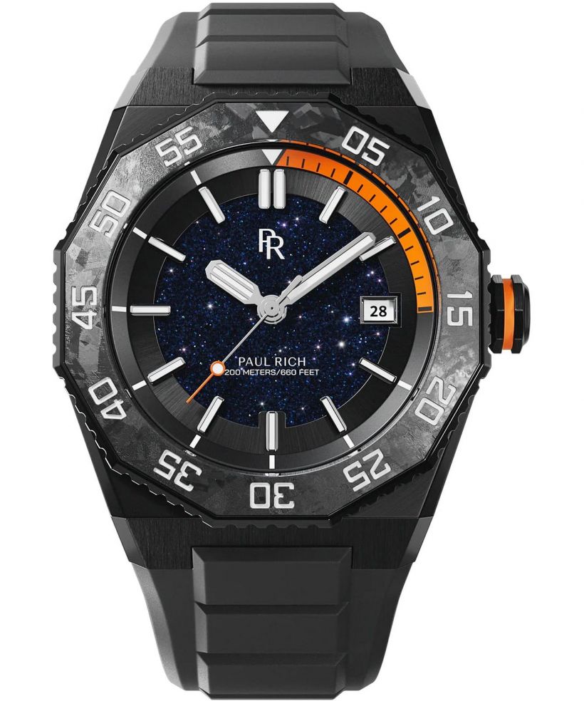 Годинник Чоловічий Paul Rich Aquacarbon Pro Shadow Black Aventurine