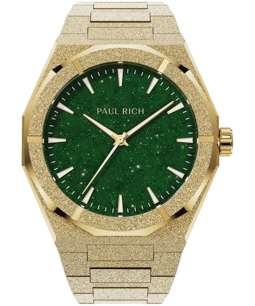 Годинник Чоловічий Paul Rich Frosted Star Dust II Gold Green
