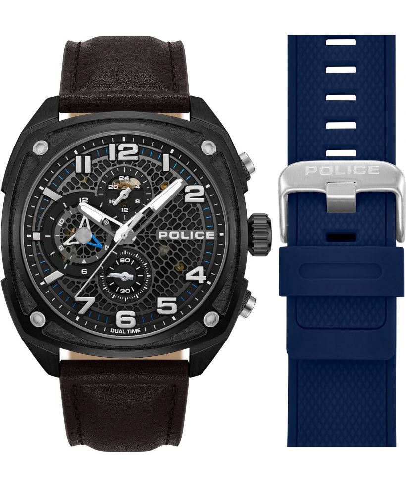 Годинник Чоловічий Police Portland Dual Time SET