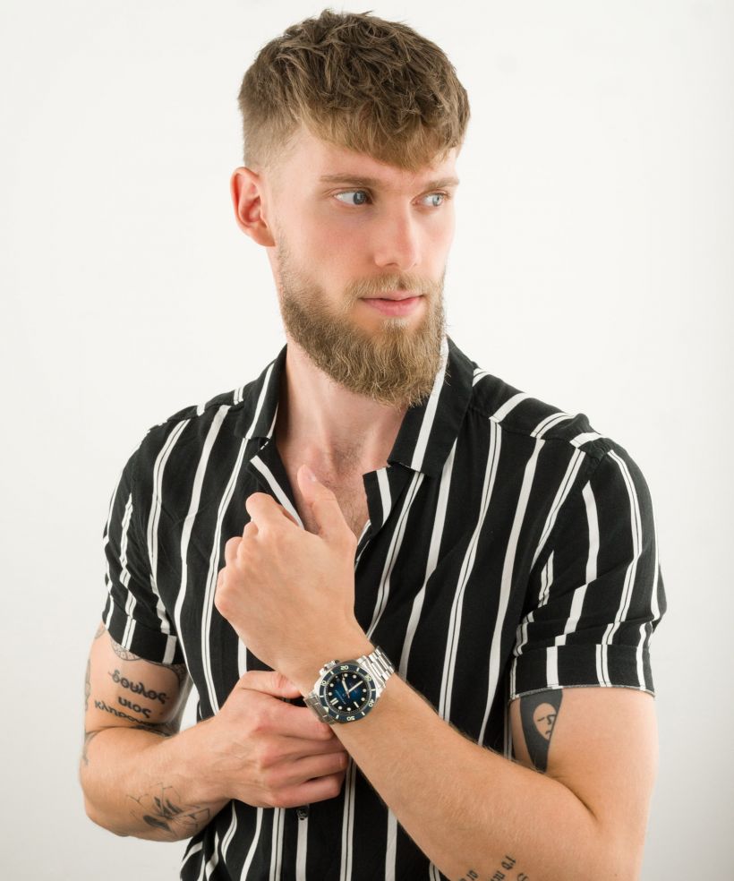 Годинник Чоловічий Spinnaker Hull Diver Automatic Liberty Blue