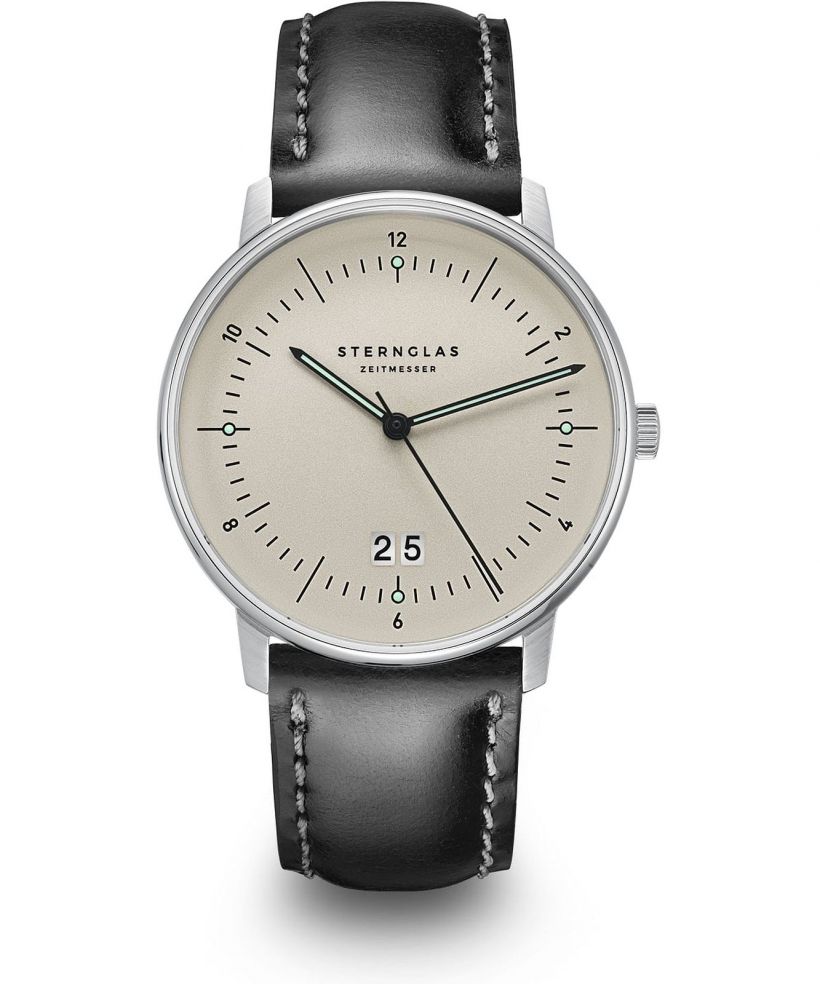 Годинник Чоловічий Sternglas Naos Big Date Alabaster