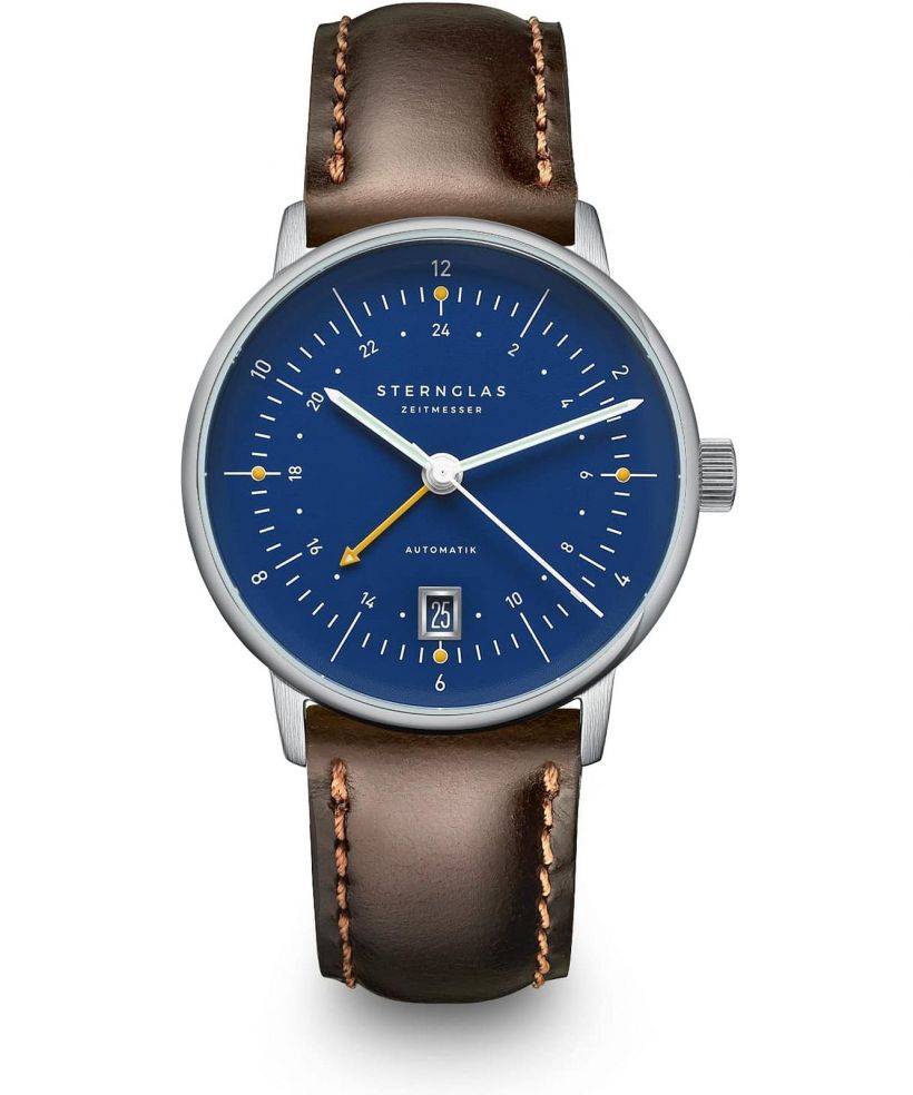 Годинник Чоловічий Sternglas Naos Pro GMT Automatik
