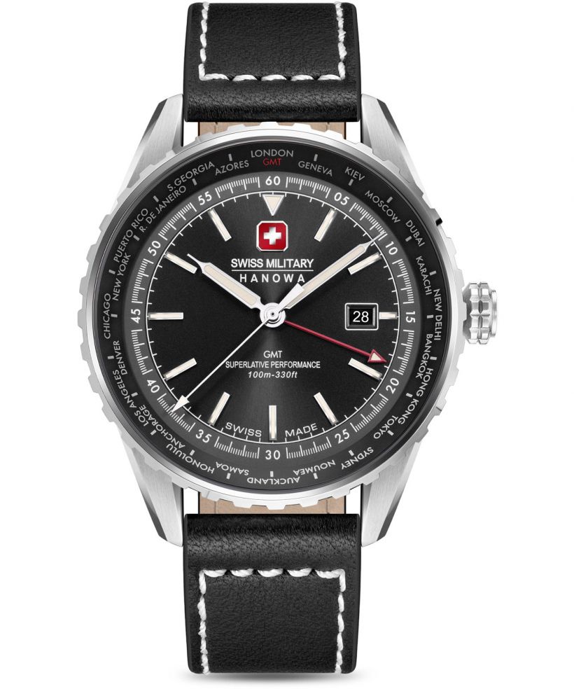 Годинник Чоловічий Swiss Military Hanowa Afterburn GMT