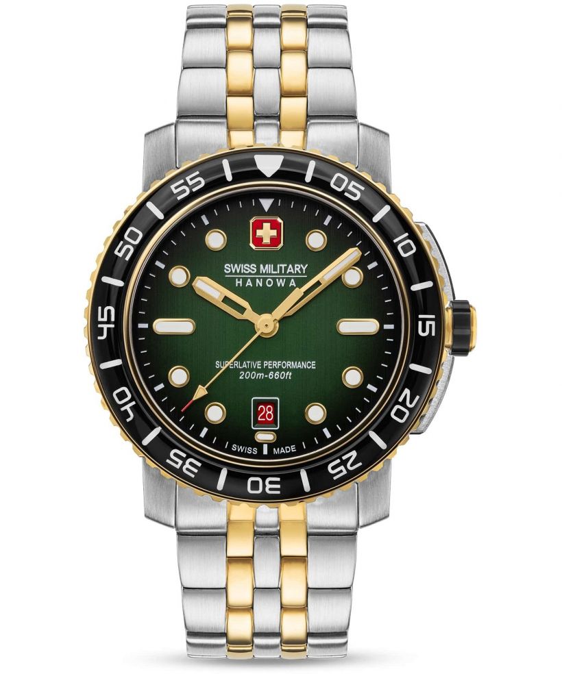 Годинник Чоловічий Swiss Military Hanowa Black Marlin