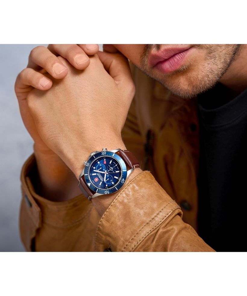 Годинник Чоловічий Swiss Military Hanowa Flagship X Chronograph