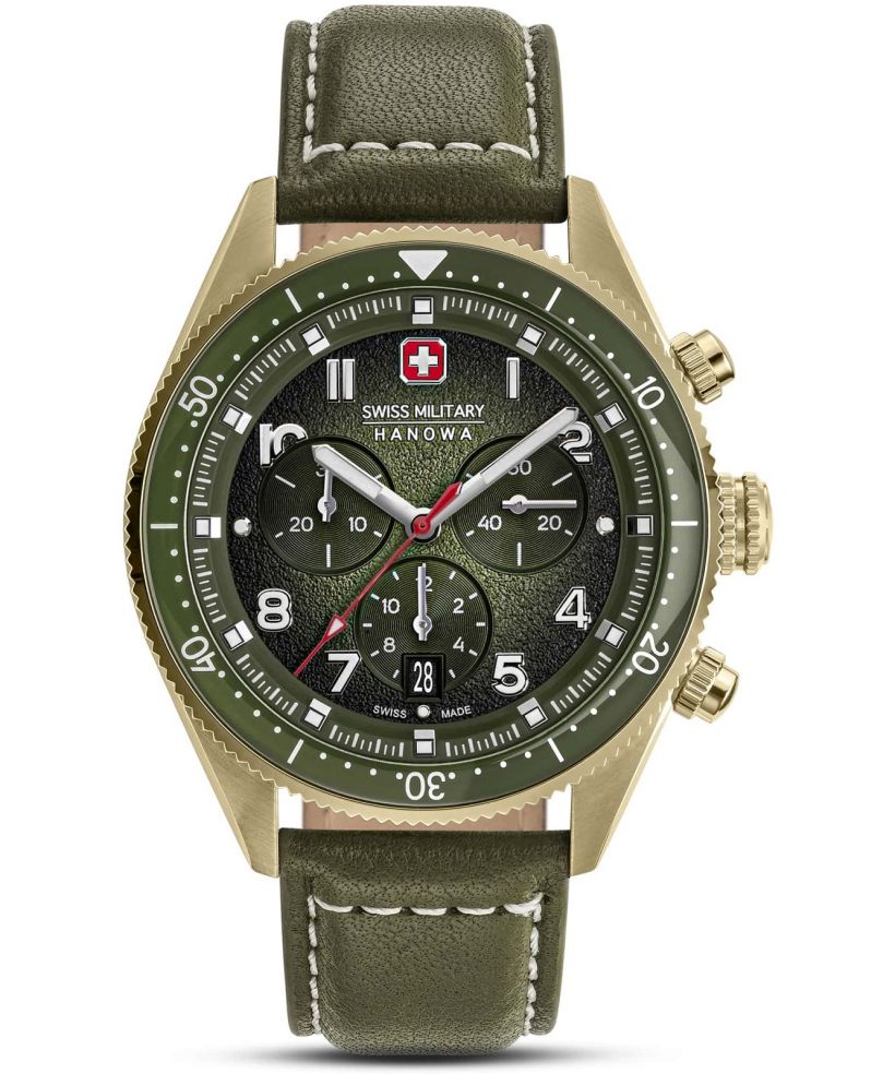 Годинник Чоловічий Swiss Military Hanowa Greyhound Chronograph