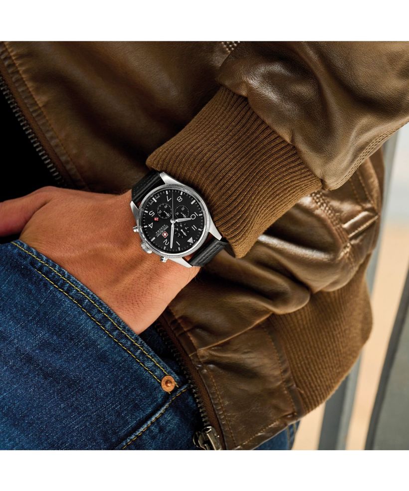 Годинник Чоловічий Swiss Military Hanowa Thunderbolt Chronograph