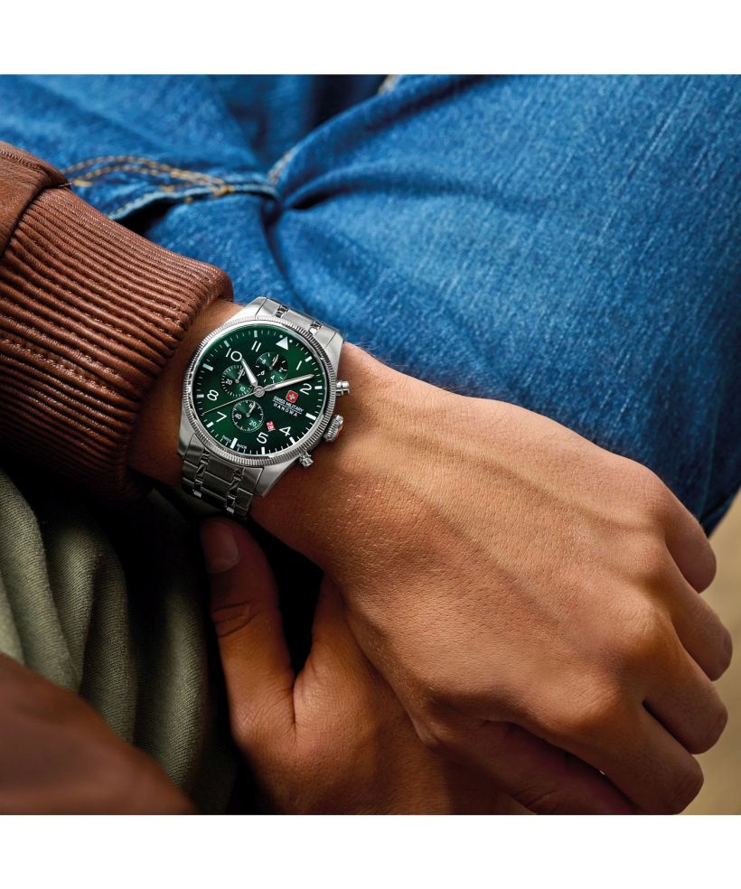 Годинник Чоловічий Swiss Military Hanowa Thunderbolt Chronograph