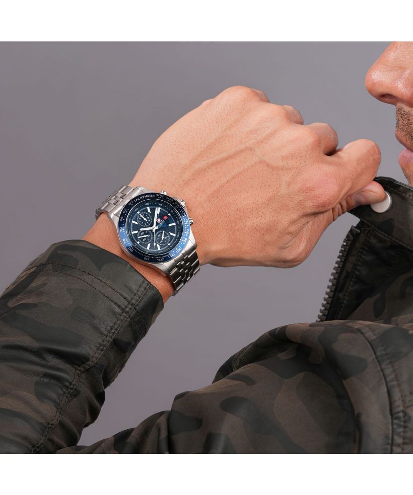 Годинник Чоловічий Swiss Military Hanowa Watchman Chronograph