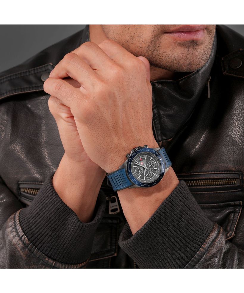 Годинник Чоловічий Swiss Military Hanowa Watchman Chronograph