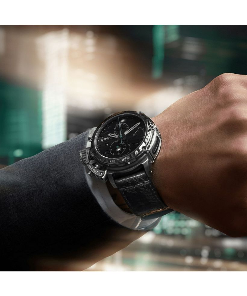 Годинник Чоловічий U-Boat Chimera Chrono SS Nero Limited Edition