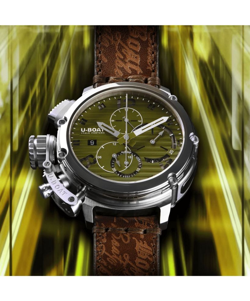 Годинник Чоловічий U-Boat Chimera Chrono SS Verde Limited Edition