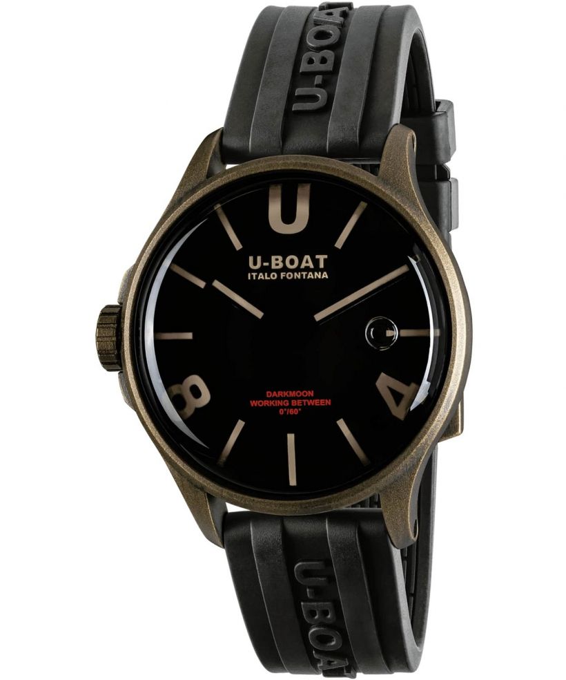 Годинник Чоловічий U-Boat Darkmoon 40mm BK Brown Vintage