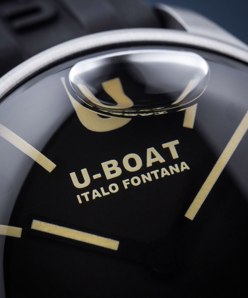 Годинник Чоловічий U-Boat Darkmoon Black SS