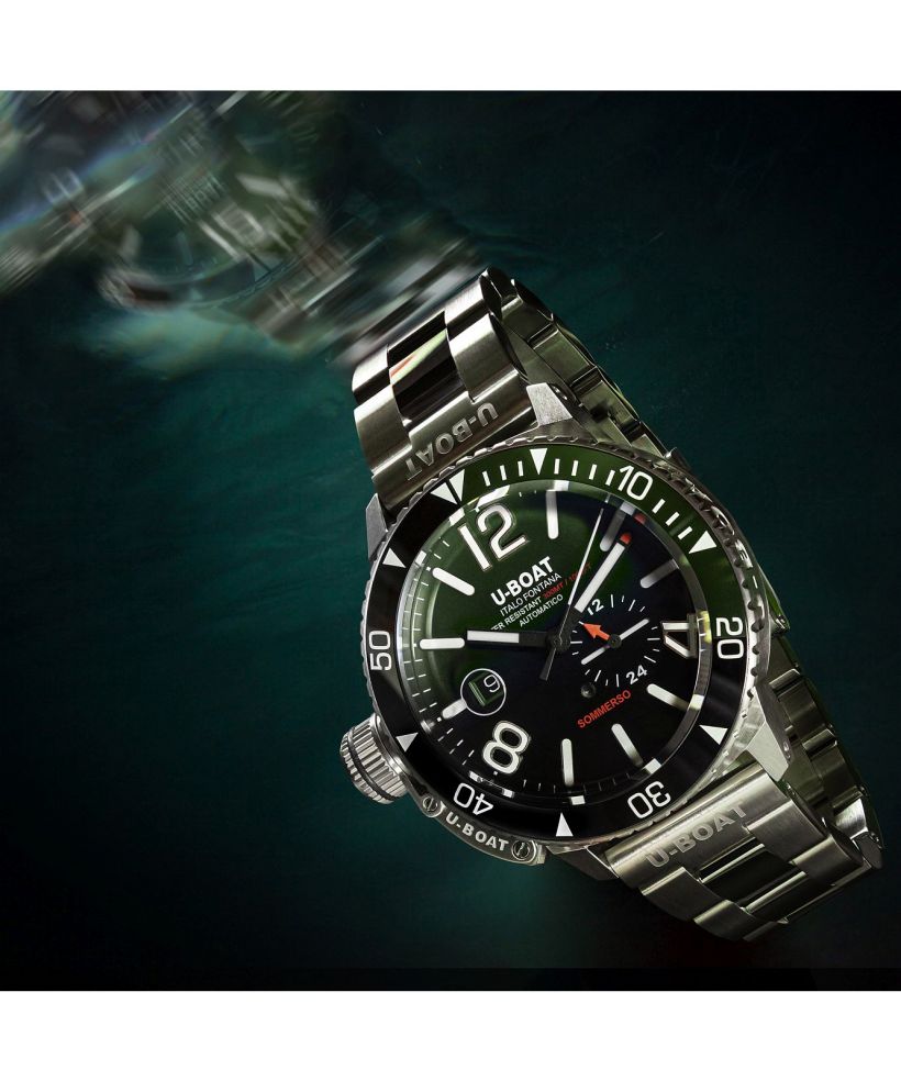 Годинник Чоловічий U-Boat Sommerso Ceramic Green