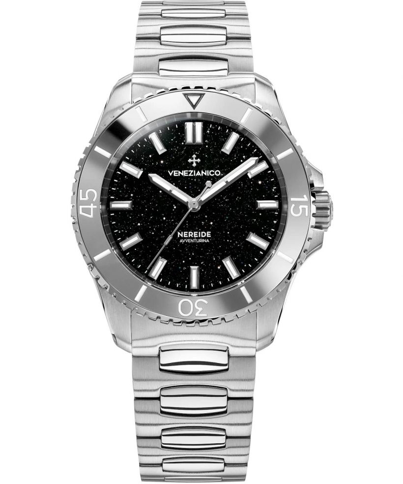 Годинник Чоловічий Venezianico Nereide 39 Avventurina Nera Automatic