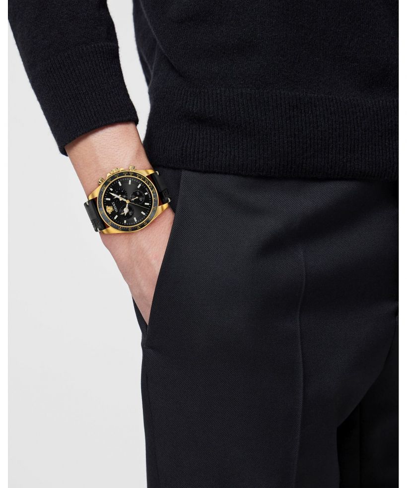 Годинник Чоловічий Versace Greca Chronograph Wave