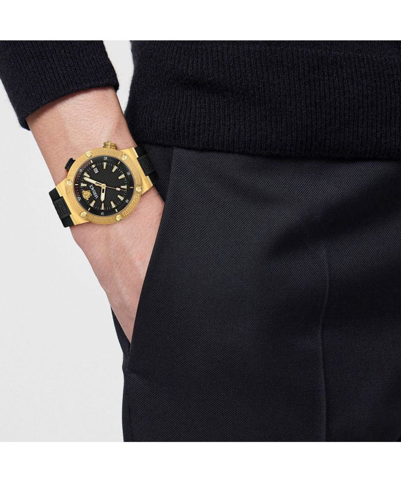 Годинник Чоловічий Versace Greca Logo
