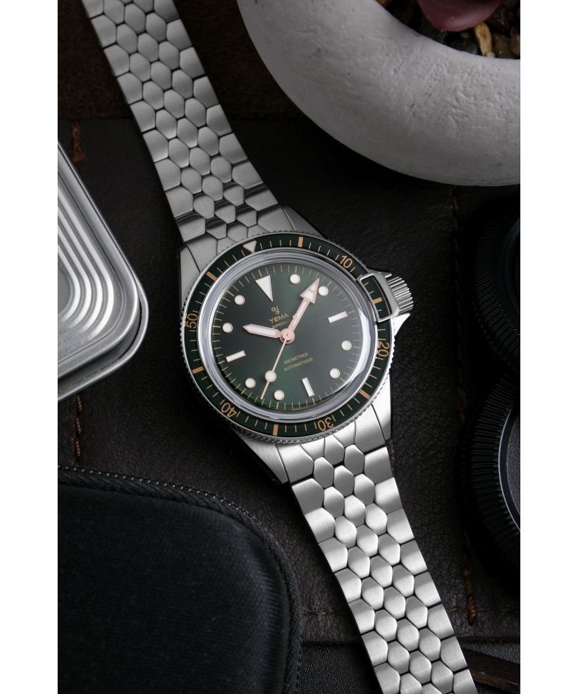 Годинник Чоловічий Yema Superman CMM.10 GILT Automatic