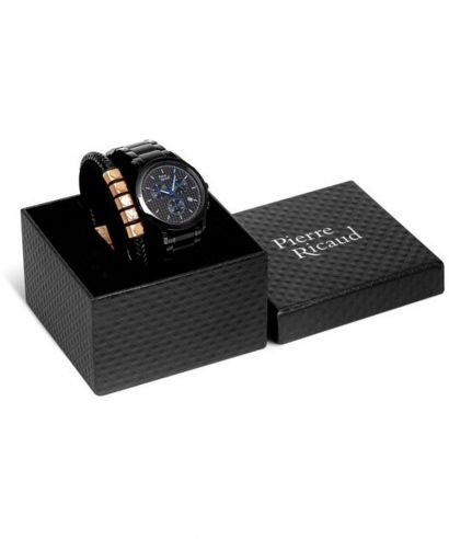 Годинник Чоловічий Pierre Ricaud Classic Chronograph SET