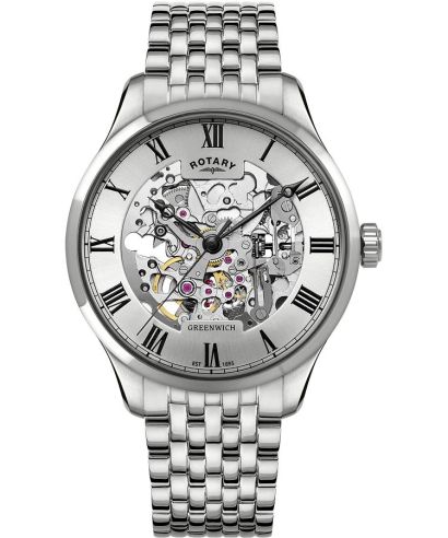 Годинник Чоловічий Rotary Greenwich Automatic Skeleton