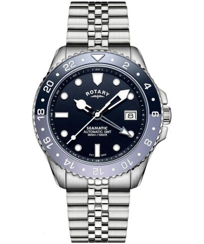 Годинник Чоловічий Rotary Seamatic GMT Automatic