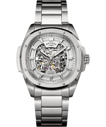 Годинник Чоловічий Rotary Apex100 Automatic Skeleton