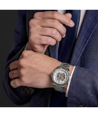 Годинник Чоловічий Rotary Apex100 Automatic Skeleton