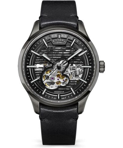 Годинник Чоловічий Rotary Greenwich Automatic Skeleton