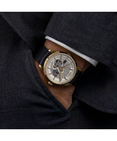 Годинник Чоловічий Rotary Greenwich Automatic Skeleton