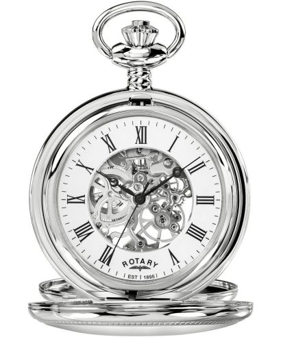 Кишеньковий Годинник Чоловічий Rotary Heritage Pocket Skeleton