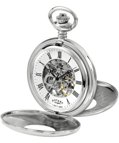 Кишеньковий Годинник Чоловічий Rotary Heritage Pocket Skeleton
