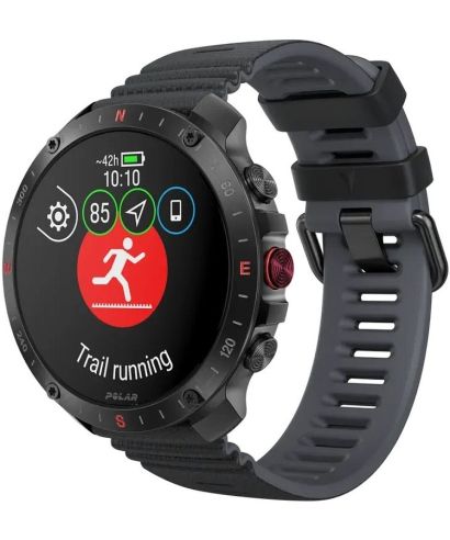Спортивний Годинник для Жінок і Чоловіків Polar Grit X2 Pro Night Black