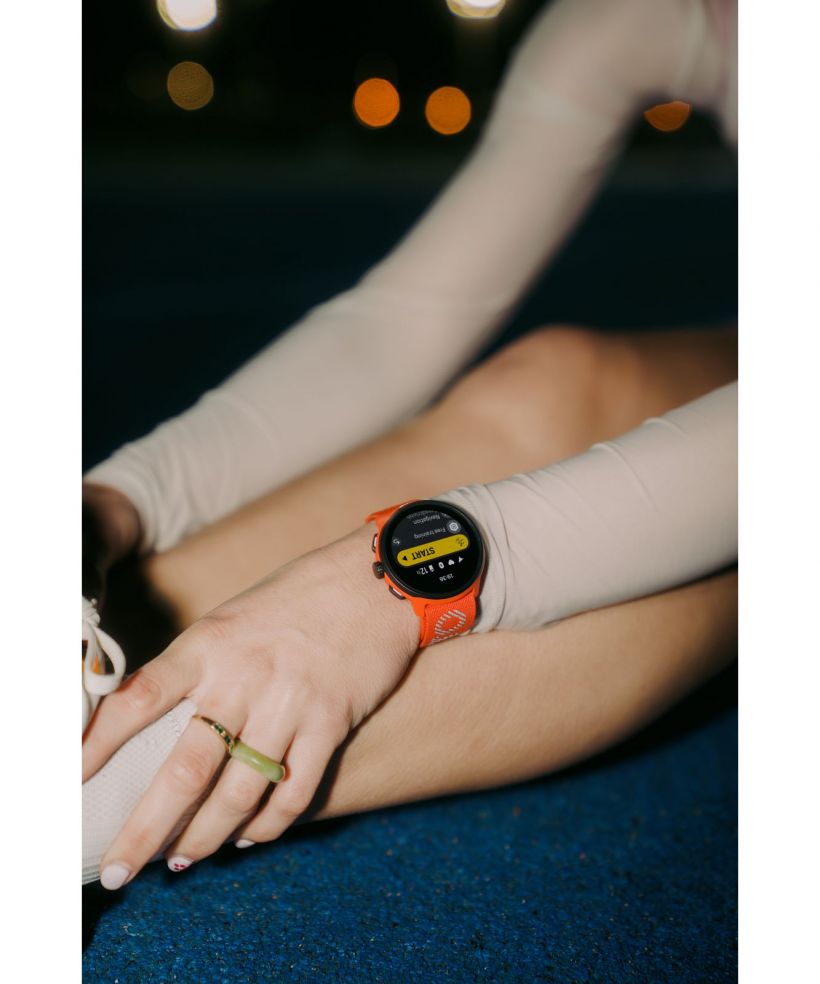 Спортивний Годинник для Жінок і Чоловіків Suunto Run Coral Orange Textile Strap