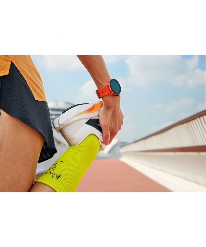 Спортивний Годинник для Жінок і Чоловіків Suunto Run Coral Orange Silicone Strap