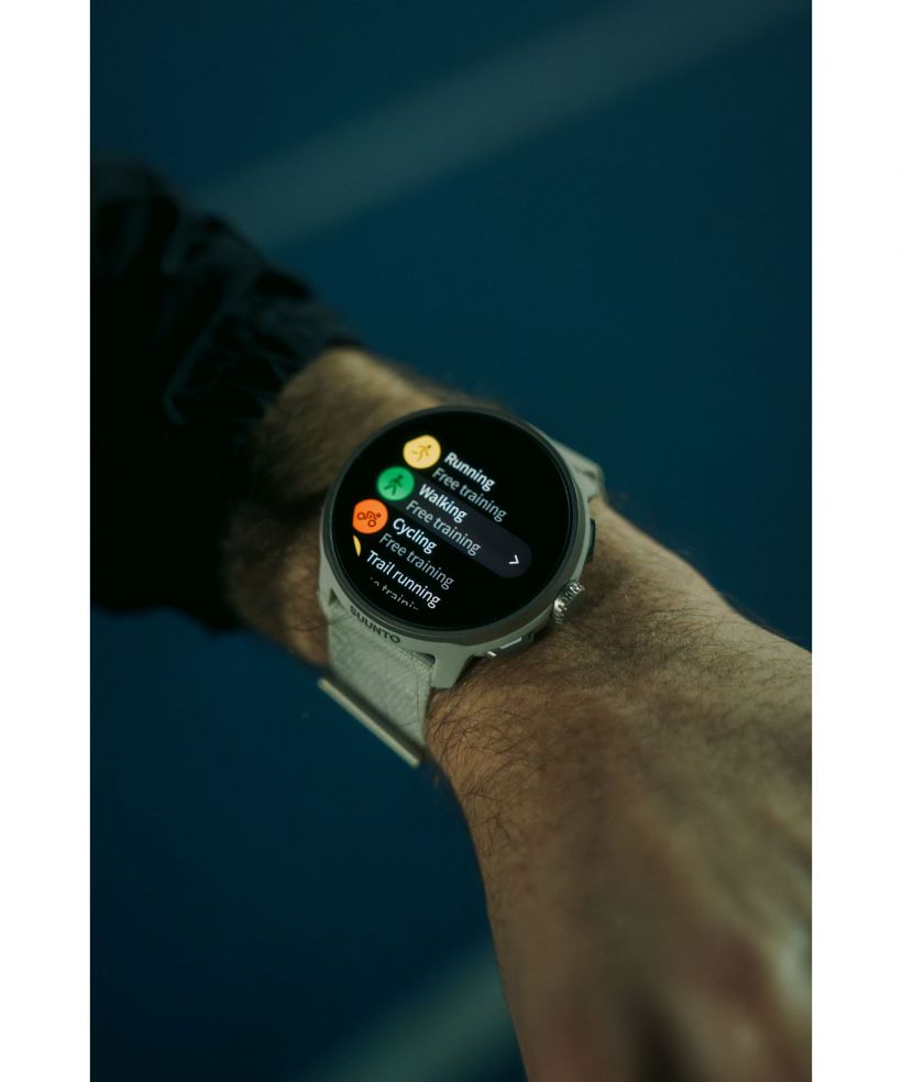 Спортивний Годинник для Жінок і Чоловіків Suunto Run Frost Gray Textile Strap