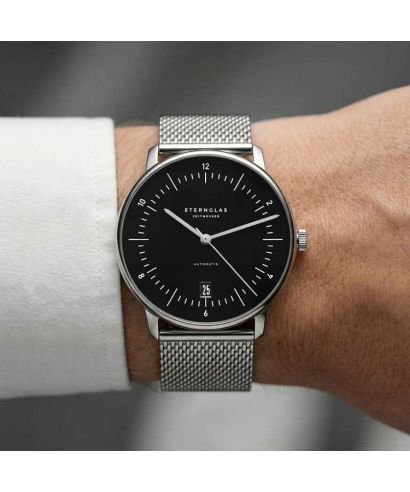 Годинник Чоловічий Sternglas Naos Piano Black Automatic
