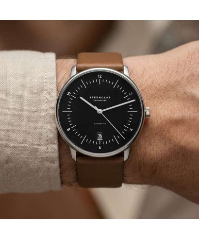 Годинник Чоловічий Sternglas Naos Piano Black Automatic