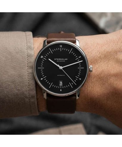 Годинник Чоловічий Sternglas Naos Piano Black Automatic