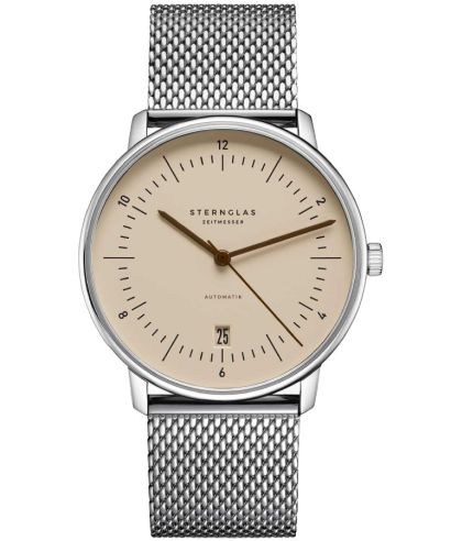 Годинник Чоловічий Sternglas Naos Sand Brown Automatic