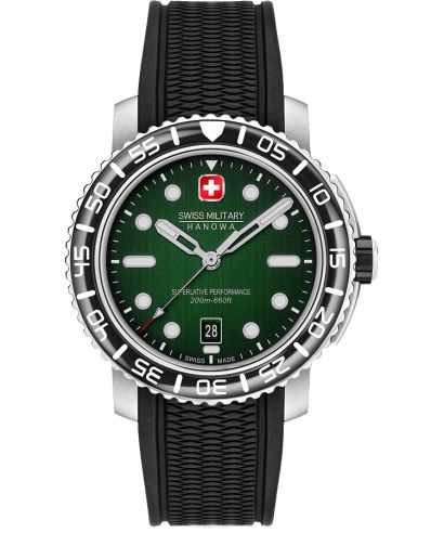 Годинник Чоловічий Swiss Military Hanowa Black Marlin