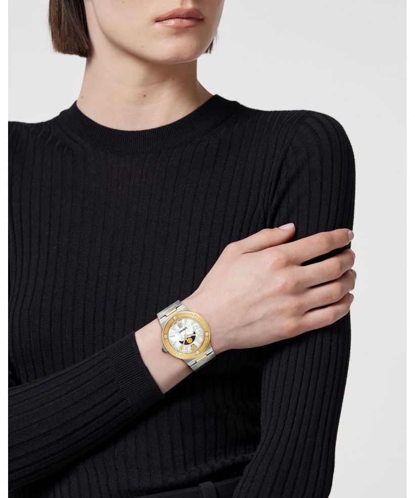 Годинник для Жінок і Чоловіків Versace Greca Logo Moonphase