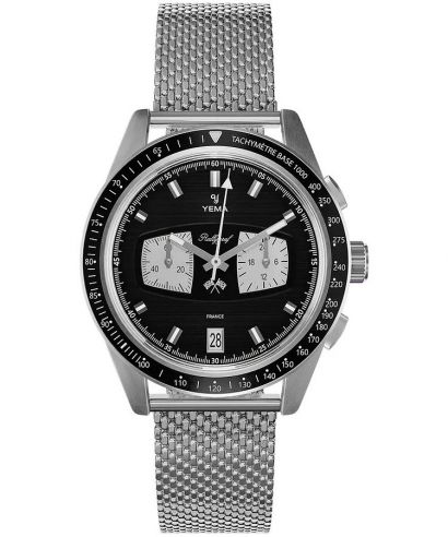 Годинник Чоловічий Yema Rallygraf Reverse Panda II Chronograph