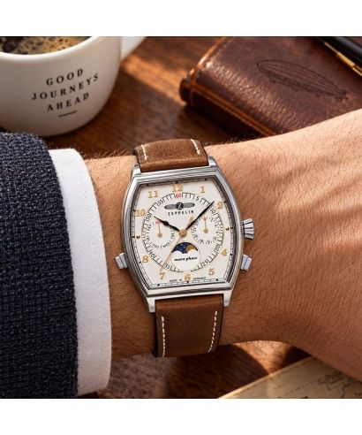 Годинник Чоловічий Zeppelin Metropolis Moonphase