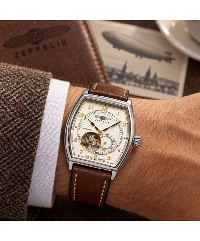 Годинник Чоловічий Zeppelin Metropolis Open Heart Automatic